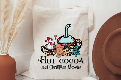 Hot Cocoa and Christmas Movies Sublimation Jagonath Roy 