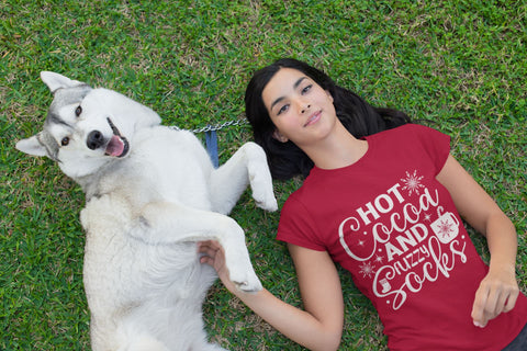 Hot Cocoa and fuzzy socks svg, Fuzzy Socks svg, Christmas Gift, Christmas Shirt SVG Isabella Machell 