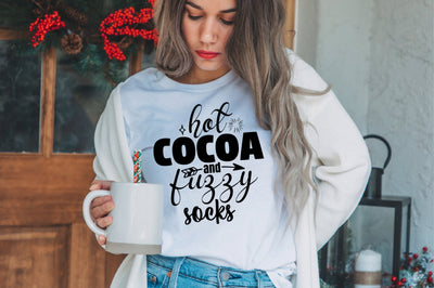 hot cocoa and fuzzy socks svg SVG orpitasn 