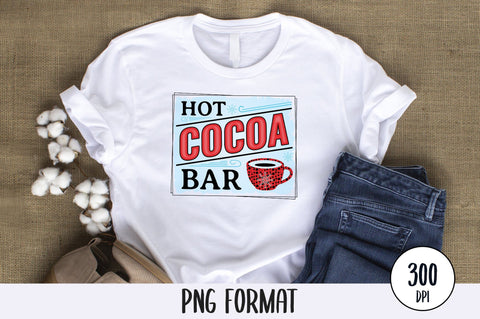 Hot Cocoa Bar, Sublimation PNG SVG futivesvg 