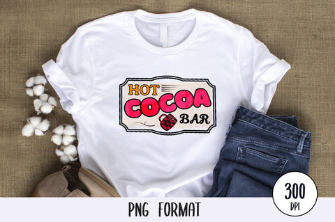 Hot Cocoa Bar, Sublimation PNG SVG futivesvg 