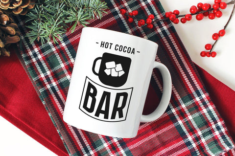 Hot Cocoa Bar SVG Design SVG futivesvg 