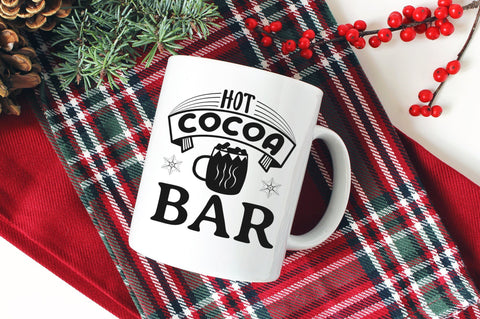 Hot Cocoa Bar SVG Design SVG futivesvg 