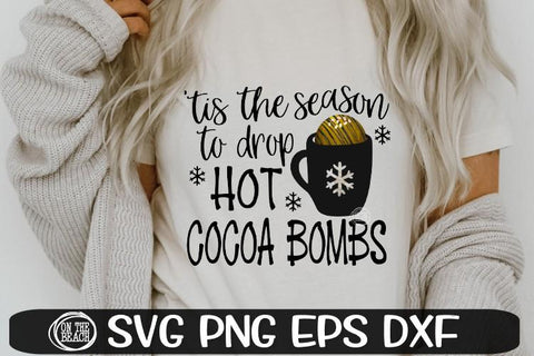 HOT COCOA BOMB - BUNDLE - 9 DESIGNS - SVG PNG EPS DXF SVG On the Beach Boutique 