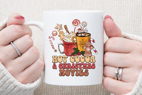 Hot Cocoa Christmas PNG Sublimation Sublimation designartist 