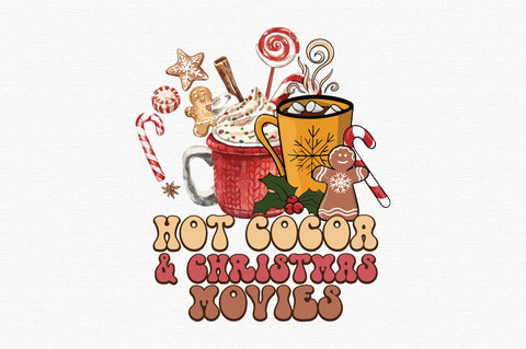 Hot Cocoa Christmas PNG Sublimation Sublimation designartist 