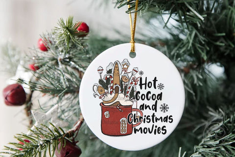 Hot Cocoa Christmas Sublimation Sublimation LAM HOANG THUY 
