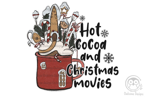 Hot Cocoa Christmas Sublimation Sublimation LAM HOANG THUY 