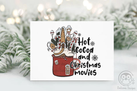Hot Cocoa Christmas Sublimation Sublimation LAM HOANG THUY 
