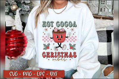 Hot cocoa christmas vibes SVG SVG Shetara Begum 