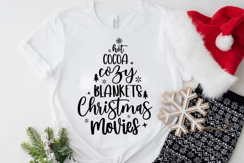 Hot cocoa cozy blankets christmas movies, Christmas SVG SVG FiveStarCrafting 