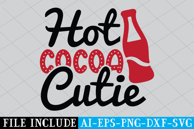 Hot Cocoa Cutie SVG SVG Creativeart88 
