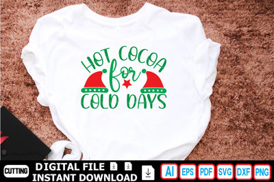 Hot Cocoa for Cold Days SVG Craftlabsvg24 
