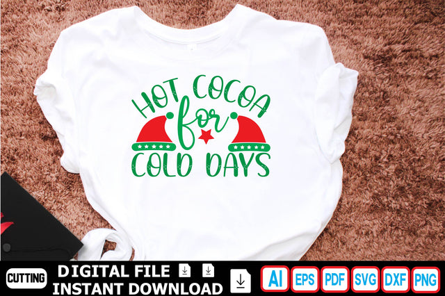 Hot Cocoa for Cold Days SVG Craftlabsvg24 