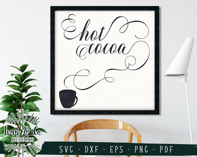 Hot Cocoa SVG Files | Hot Cocoa Bar | Christmas | Holidays | Winter SVG (753111223) SVG Ivan & Co. Designs 