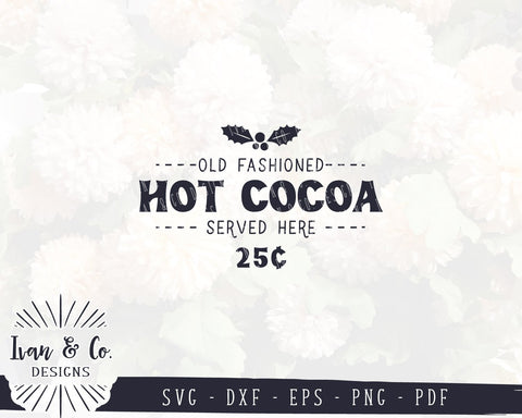 Hot Cocoa SVG Files | Hot Cocoa Bar Sign | Christmas | Holidays | Winter SVG (899884693) SVG Ivan & Co. Designs 