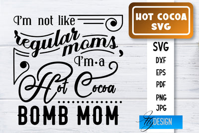 Hot Cocoa SVG | Winter Designs | Chocolate SVG SVG Fly Design 