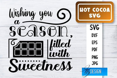 Hot Cocoa SVG | Winter Designs | Chocolate SVG SVG Fly Design 