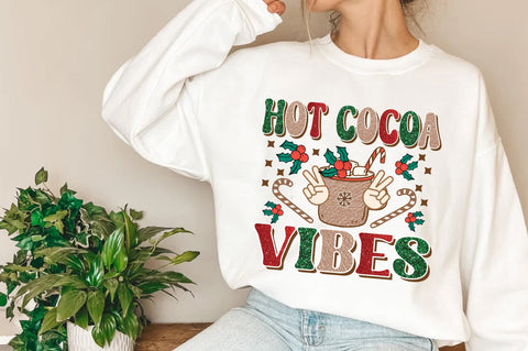 Hot Cocoa Vibes Sublimation Sublimation Jagonath Roy 