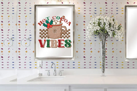 Hot Cocoa Vibes Sublimation Sublimation Jagonath Roy 