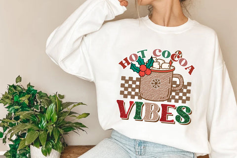 Hot Cocoa Vibes Sublimation Sublimation Jagonath Roy 