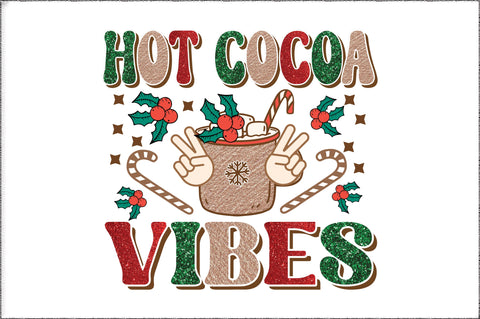 Hot Cocoa Vibes Sublimation Sublimation Jagonath Roy 
