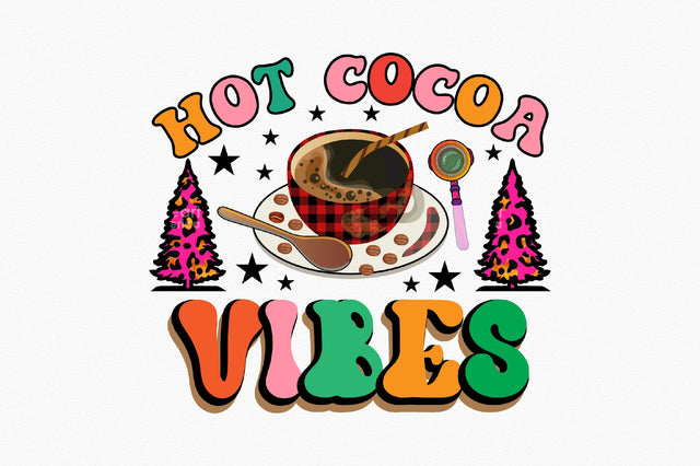 Hot cocoa vibes Sublimation SVGArt 