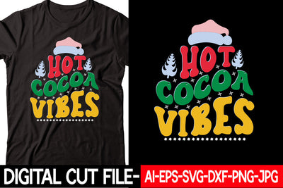 Hot Cocoa Vibes SVG cut file SVG Blessedprint 