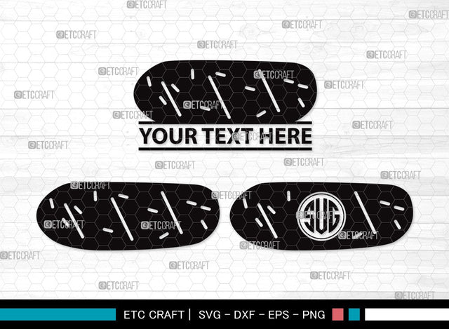 Hot Dog Monogram SVG | Fast Food Svg | BBQ Sauce Hot Dog Svg | Barbecue Sausage Svg | First Food Svg | Hot Dog Clipart SVG ETC Craft 