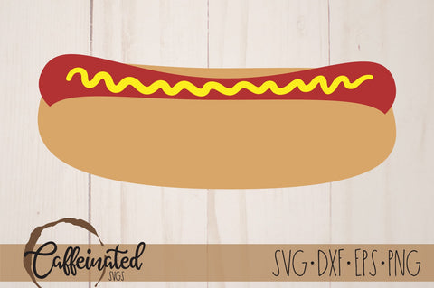 Hot Dog svg SVG Caffeinated SVGs 