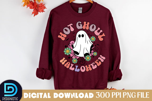 Hot ghoul Halloween, Halloween Sublimation Design Sublimation DESIGNISTIC 