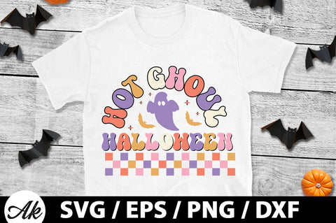 Hot ghoul halloween Retro SVG SVG akazaddesign 