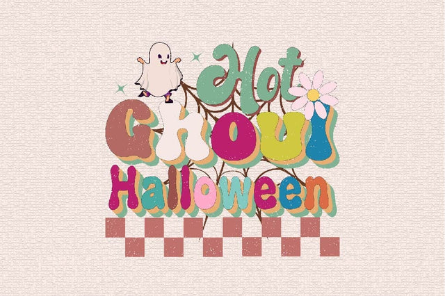 Hot Ghoul Halloween Sublimation SVGArt 