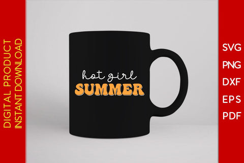 Hot Girl Summer Retro Summer Vacation SVG PNG PDF Cut File SVG Creativedesigntee 