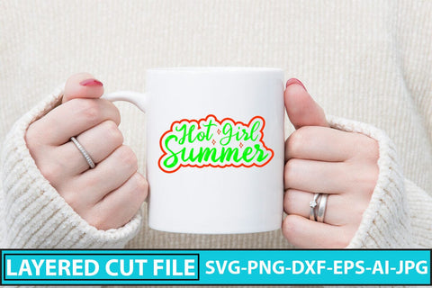 Hot Girl Summer SVG Cut File SVG Syaman 