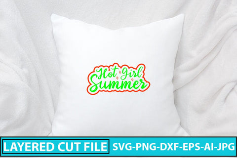 Hot Girl Summer SVG Cut File SVG Syaman 