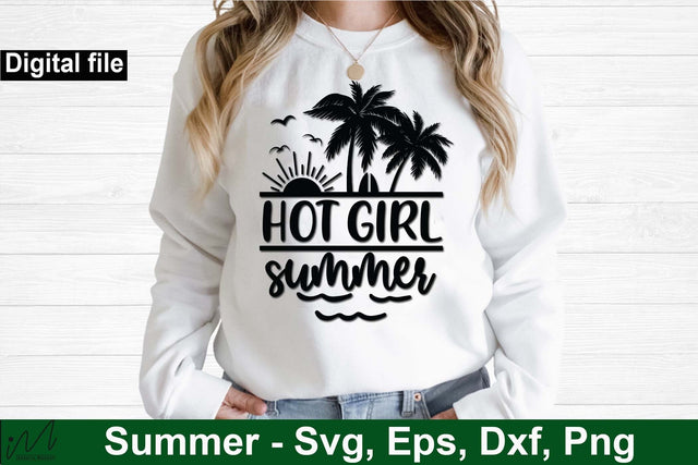 Hot girl summer svg, Sunshine svg, Summer vibes svg, Summer t shirt svg, Vacation Svg, Ocean Svg Svg, Beach Svg, Beach t shirt svg, Summer mug svg, Beach time svg, Summer Cut Files, Hello summer svg, Lake time SVG Isabella Machell 