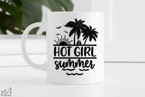 Hot girl summer svg, Sunshine svg, Summer vibes svg, Summer t shirt svg, Vacation Svg, Ocean Svg Svg, Beach Svg, Beach t shirt svg, Summer mug svg, Beach time svg, Summer Cut Files, Hello summer svg, Lake time SVG Isabella Machell 