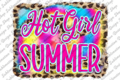Hot Girl Summer Tie Dye Png, Summer Design, Leopard Background Png, Summer Tie Dye Png, Vocation Png, Sublimation Designs, Digital Download Sublimation SublimationDesignShop 