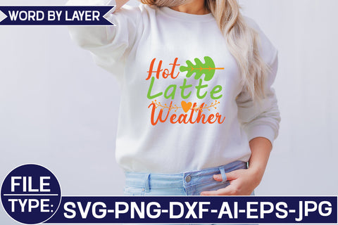 Hot Latte Weather SVG Cut File SVG Studio Innate 
