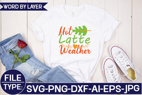 Hot Latte Weather SVG Cut File SVG Studio Innate 