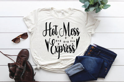 Hot Mess Express SVG thesvgfactory 