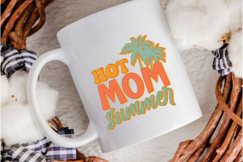 Hot Mom Summer Cliparts Sublimation Rupkotha 
