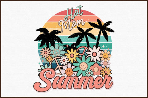 Hot Mom Summer PNG Sublimation Bundle Sublimation designartist 