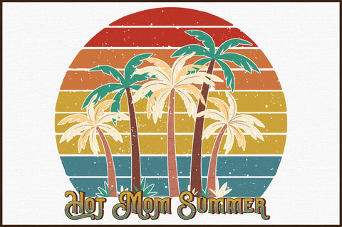 Hot Mom Summer PNG Sublimation Bundle Sublimation designartist 