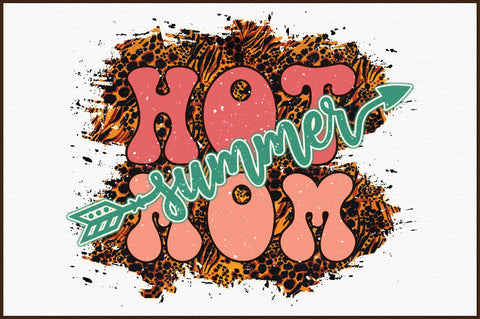 Hot Mom Summer PNG Sublimation Bundle Sublimation designartist 