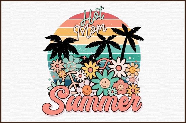 Hot Mom Summer PNG Sublimation Sublimation designartist 