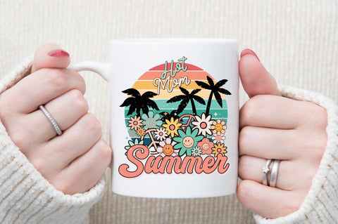 Hot Mom Summer PNG Sublimation Sublimation designartist 