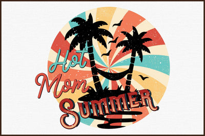Hot Mom Summer PNG Sublimation Sublimation designartist 
