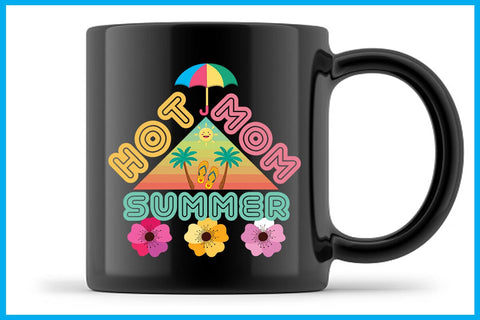 Hot Mom Summer Sublimation PNG Printable Files Sublimation Creativedesigntee 
